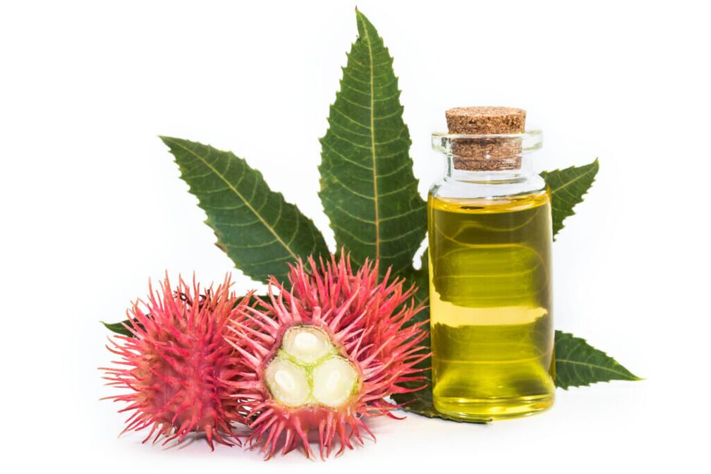Aceite de ricino – composición da crema Proctonic